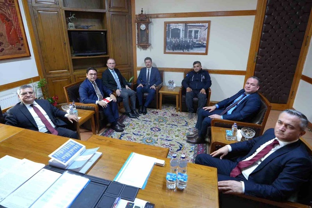 Sinop Valisi Özarslan, hükümlü projesi için Başsavcı Aksoy'u ziyaret etti