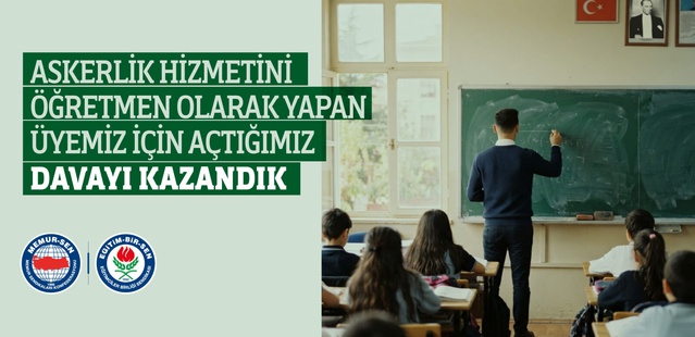 Muğla 1. İdare Mahkemesi yedek subay öğretmenlik süresini hizmet süresine saydı
