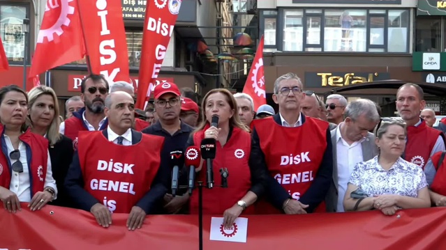 DİSK Genel Başkanı Çerkezoğlu, Balıkesir'de ücretlerin derhal artırılmasını istedi