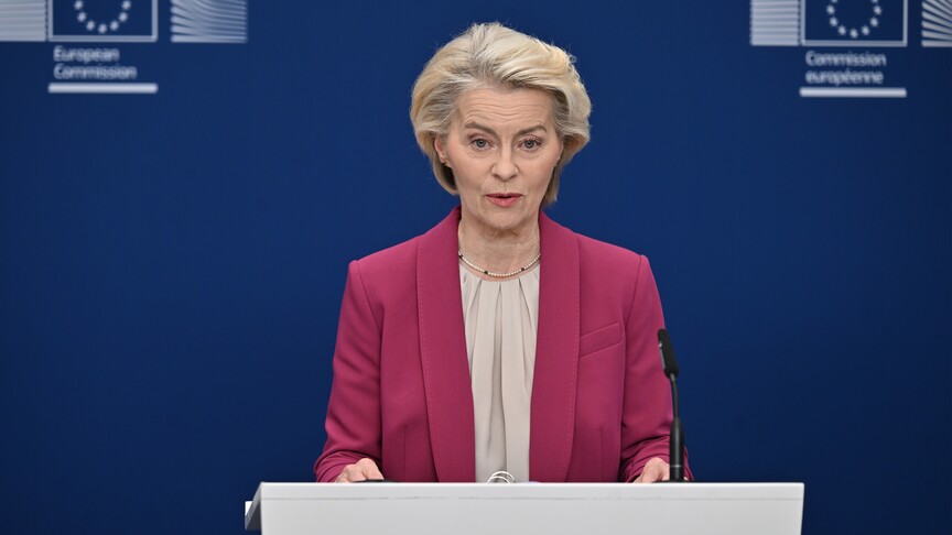 Von der Leyen, Kanada için ısrarla önerdiği ve diğer ortaklara da açık olacak "ortak üyelik" modelini anlattı