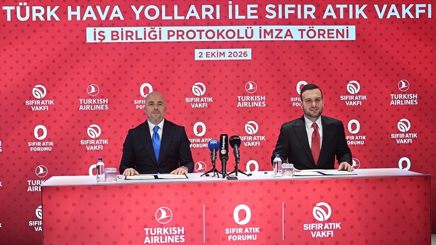 Sıfır Atık Vakfı ile THY arasında işbirliği protokolü imzalandı