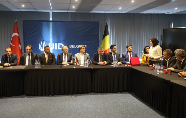 Bakan Işıkhan, Brüksel’de UID Belçika Bölge Başkanlığı’nı ziyaret etti
