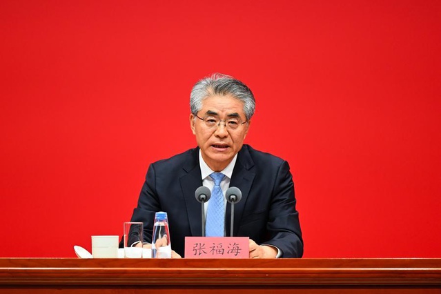 Zhang Fuhai, yolsuzlukla mücadelede dört öncelikli alan belirlendiğini açıkladı