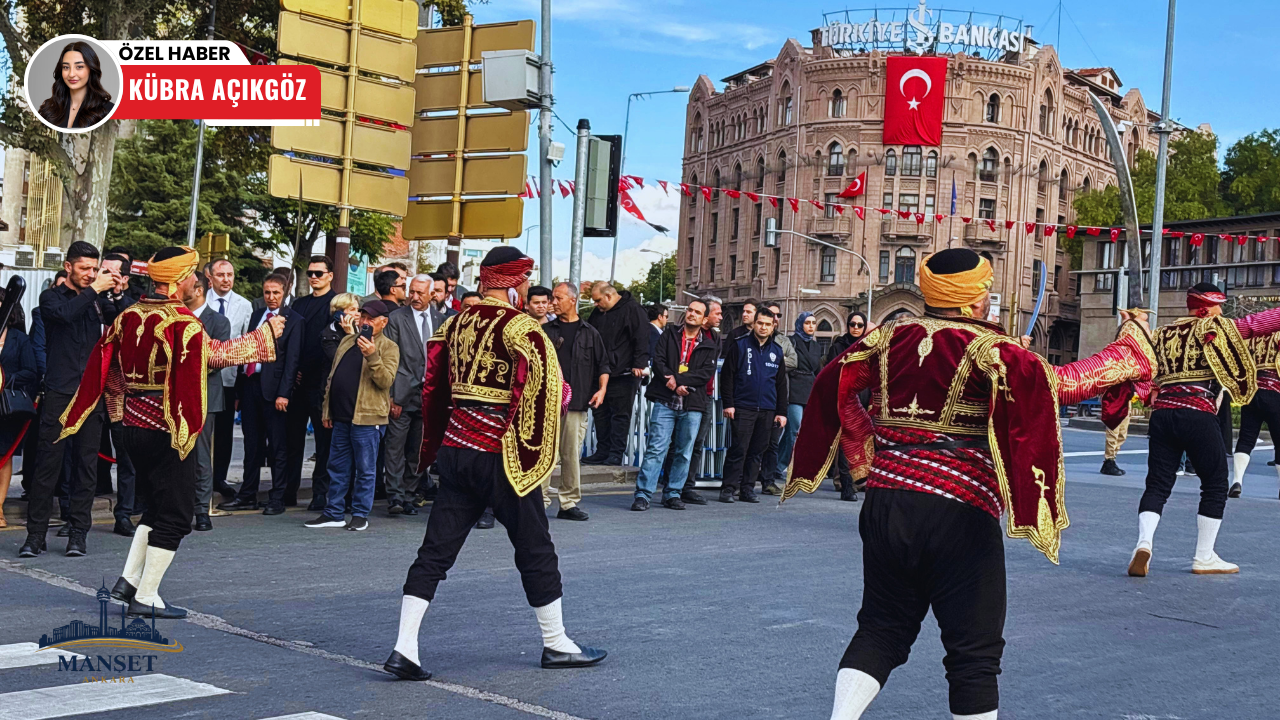 Ankara’nın başkent oluşunun 103’üncü yılında seğmenlerden gösteri