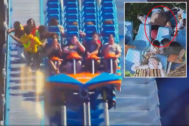 Lunaparkta korkunç son! Oğlu yanındayken 60 metre yüksekten düştü
