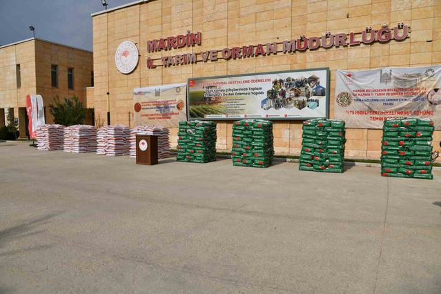 Mardin Tarım Müdürlüğü 10 ilçede 146 ton hibeli tohum dağıtacak