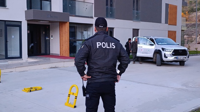 Amasya'da Meridyenpark'a giren yaban domuzu polis ekiplerince etkisiz hale getirildi