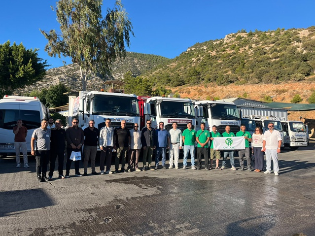 Bodrum Belediyesi, Moğolistan'dan gelen 17 kişilik heyete kent temizliğini anlattı