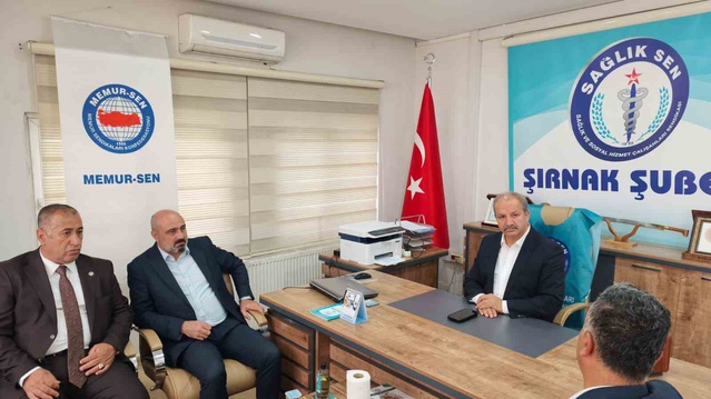 Sağlık-Sen Genel Başkanı Doğan, Şırnak'ta personel istihdamını değerlendirdi