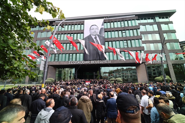 Kazada hayatını kaybeden Üsküdar Belediye Başkan Vekili Gültekin için dua edildi