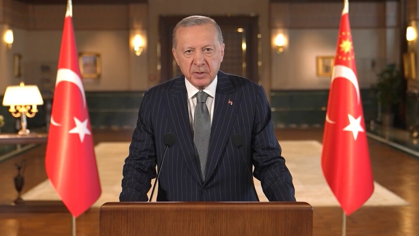 Cumhurbaşkanı Erdoğan: Milli Mücadele, bir milletin en zor şartlarda dahi neleri başarabileceğini bütün göstermiştir