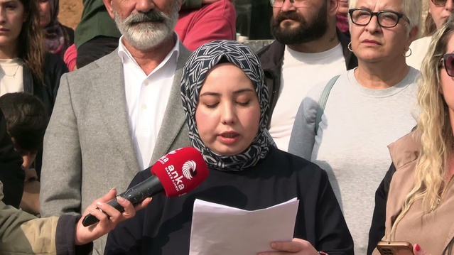 Tuzla'da 632 konut hak sahibi, teslimat ve yüzde 1 KDV için eylem yaptı