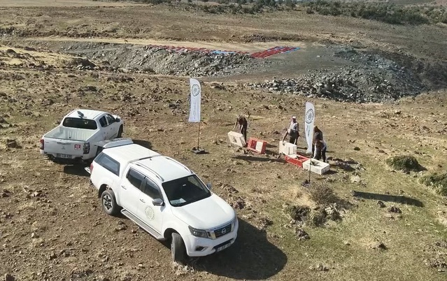 Gaziantep İslahiye'de Doğa Koruma ekipleri yüzlerce kınalı kekliği doğaya bıraktı