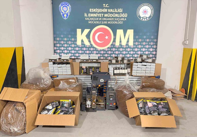 Eskişehir'de alkol operasyonunda bin litre etil alkol ele geçirildi, 1 şüpheli tutuklandı
